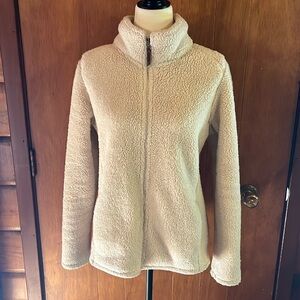 Cloudveil Teddy Sweater Full Zip size Medium